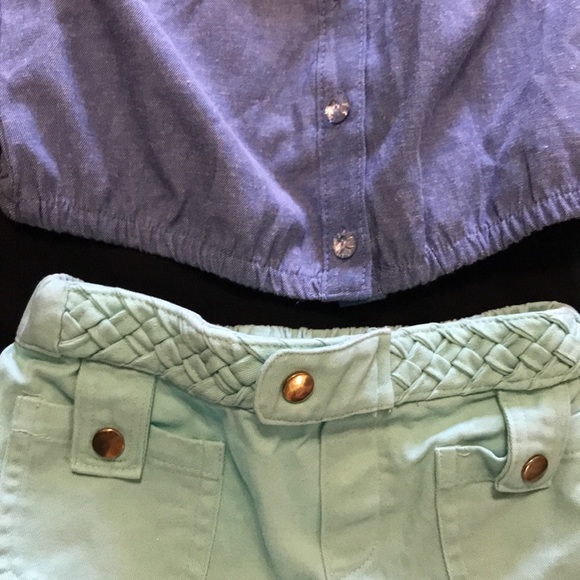 Nicole Miller floral girl outfit. Size 5. - Picture 8 of 11